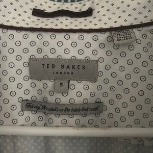 Ted Baker blue white 💎 pattern